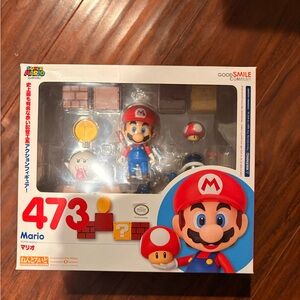 Good Smile Company Nendoroid Mario Action Figure - Red/Blue